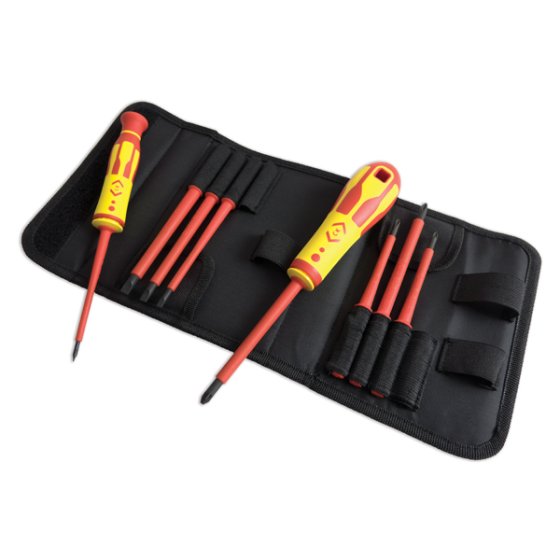 VDE Screwdriver Int Blade Set CK Tools