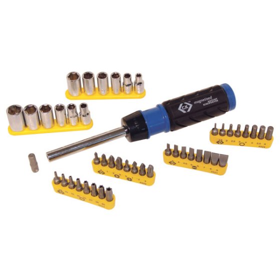 Ratchet Screwdriver/Socket Set CK Tools