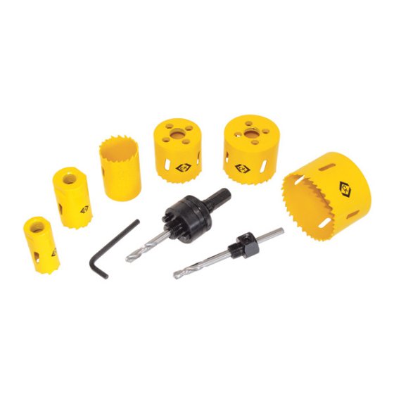 Holesaw Kit 9 Piece
