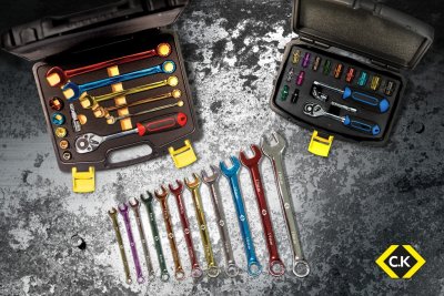 New C.K Coloured Socket And Spanner Sets - Tool Selection Made Easy!