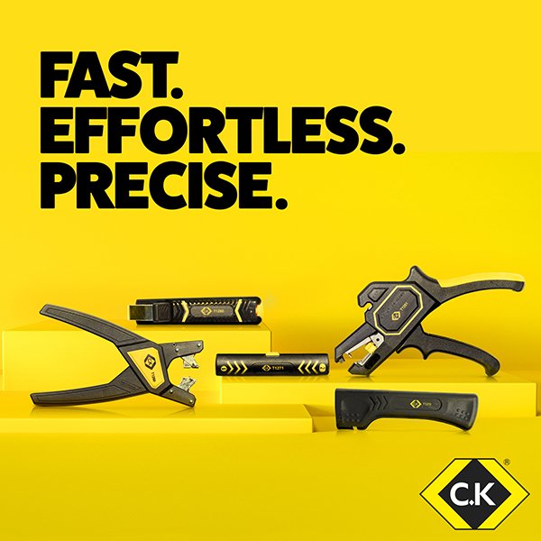 New C.K Cable and Wire Stripping Tools - Fast, Effortless and Precise!