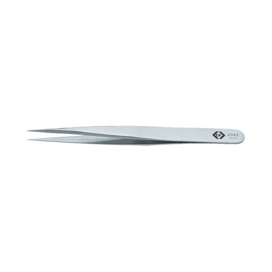 Fine Straight Tweezers CK Tools