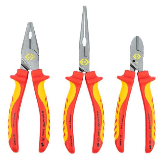T3805A RedLine VDE Pliers Set