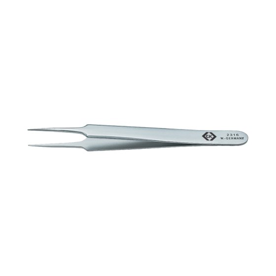 Fine Straight Tweezers CK Tools