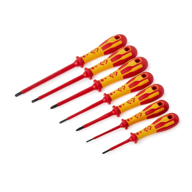 VDE Screwdriver Set 7 SLP PZ CK Tools